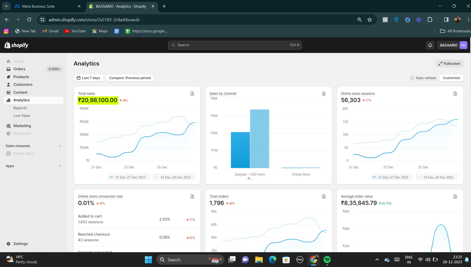Shopify Sales Proof